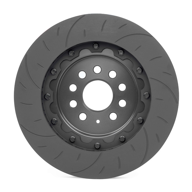 APR 刹车盘 - 350X34MM 2 件 6 活塞套件 - 前 - 黑色 - (PQ35 312MM)     BRK00018