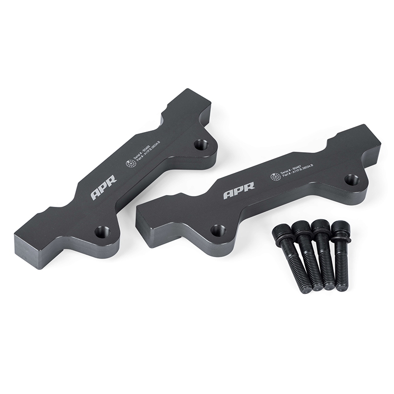 APR 刹车盘 - 350X34MM 2 件 6 活塞套件 - 前 - 红色 - (MQB 340MM)     BRK00003