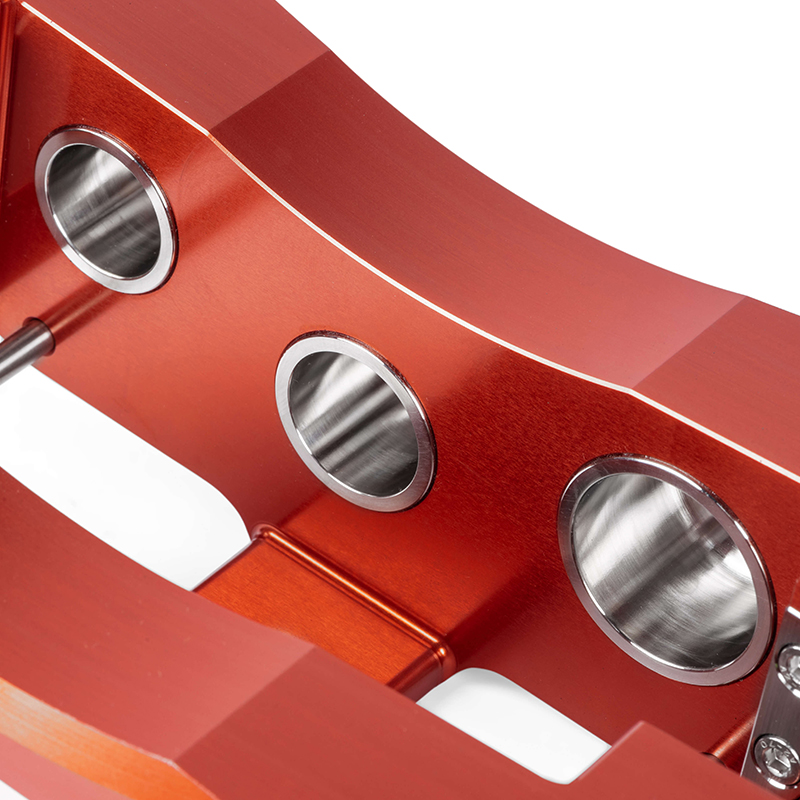 APR 刹车盘 - 350X34MM 2 件 6 活塞套件 - 前 - 红色 - (MQB 340MM)     BRK00003