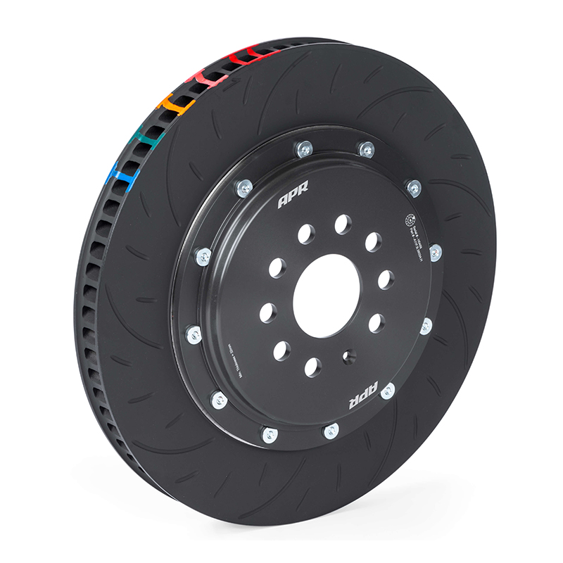 APR 刹车盘 - 380X34MM 2 件 6 活塞套件 - 前 - 黑色 - (MLB 345MM)     BRK00026