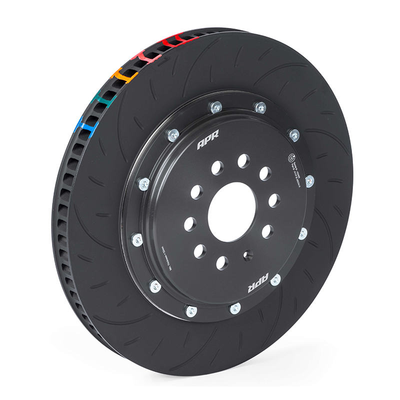 APR 刹车盘 - 380X34MM 2 件 6 活塞套件 - 前 - 黑色 - RS3 8V     BRK00023