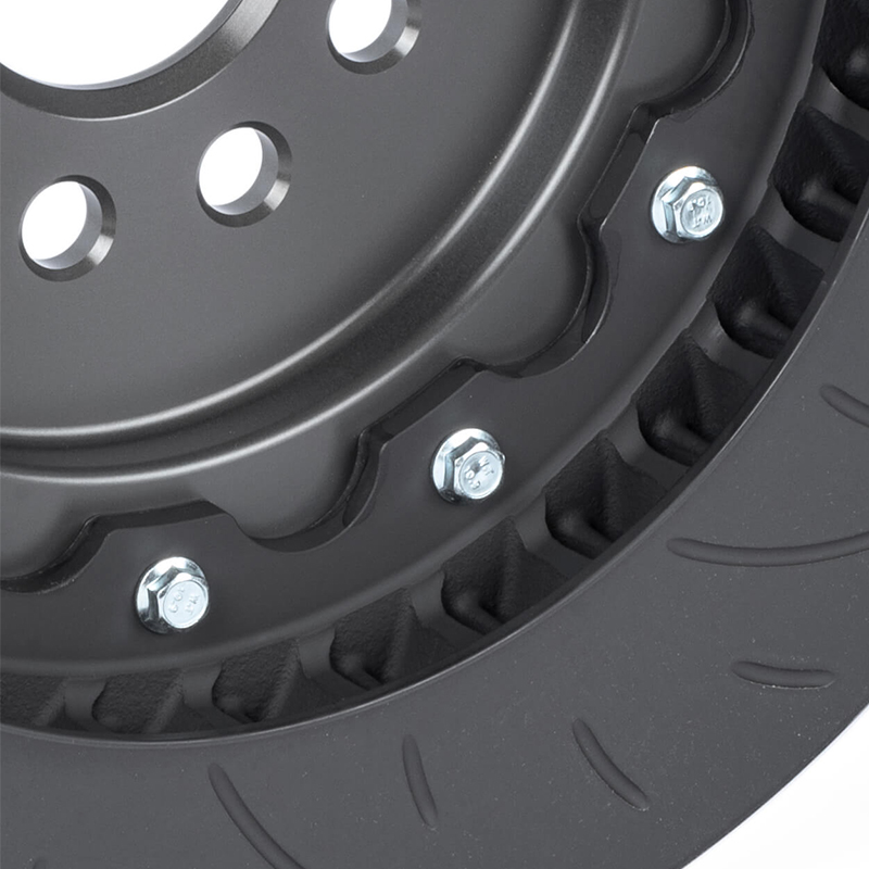 APR 刹车盘 - 380X34MM 2 件 6 活塞套件 - 前 - 黑色 - (MLB 345MM)     BRK00026