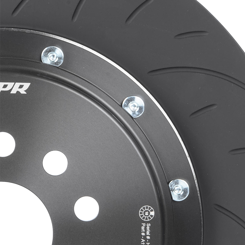 APR 刹车盘 - 380X34MM 2 件 6 活塞套件 - 前 - 黑色 - (MLB 345MM)     BRK00026