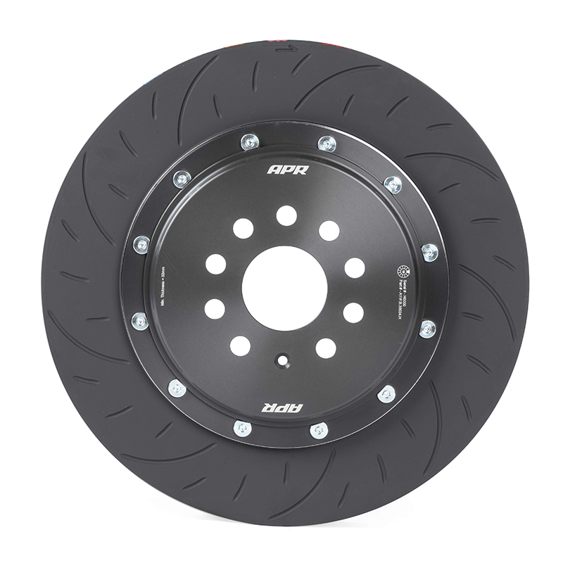APR 刹车盘 - 380X34MM 2 件 6 活塞套件 - 前 - 黑色 - (MLB 345MM)     BRK00026